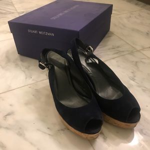 Stuart Weitzman platform sandals size 6